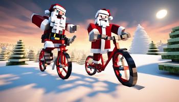 Santa Bike Master Affiche