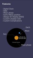 Moon Phase Watch Face Cartaz