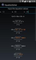Quadratic Equations Solver পোস্টার