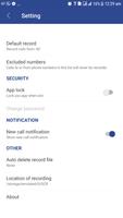 Smart Call Recorder - SCR screenshot 2