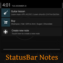 Быстрые заметки в статусбаре APK