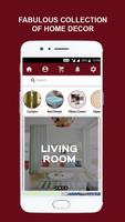 Online Shopping App for Home Decor and Furnishing Affiche