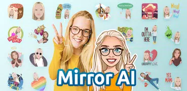 Mirror: emoji avatar, stickers