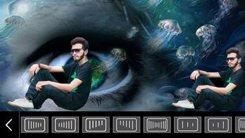 Photo editor for Eye background mirror effect تصوير الشاشة 2