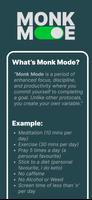 Monk Mode capture d'écran 1