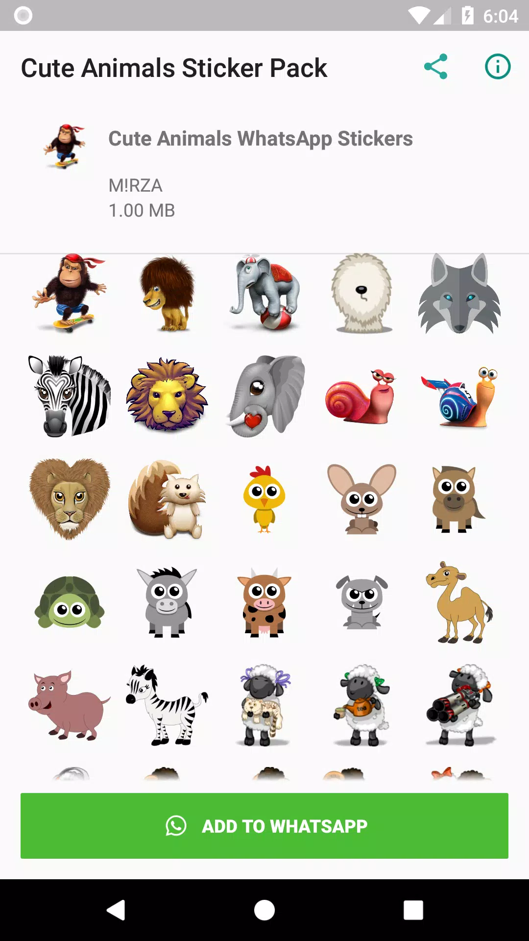Cute Animals WhatsApp Stickers - WAStickerApps APK pour Android Télécharger Cute Animals WhatsApp Stickers - WAStickerApps APK pour Android Télécharger