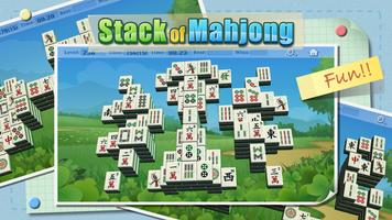 Stack of Mahjong Affiche