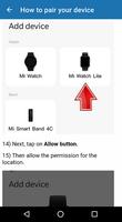Mi Watch Lite Guide plakat