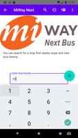 MiWay Next Bus capture d'écran 1
