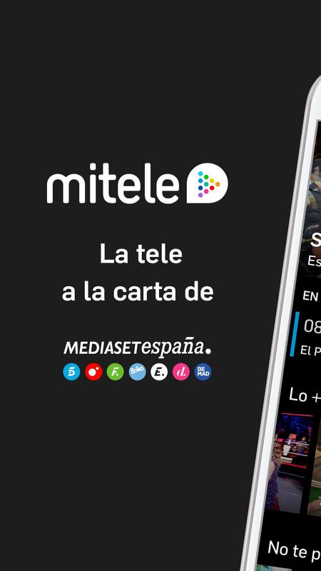 Mitele - TV a la carta für Android - APK herunterladen Mitele - TV a la carta für Android - APK herunterladen