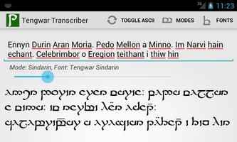 1 Schermata Tengwar Transcriber