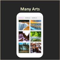 Color by Number - waterfall постер