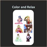 Color by Number - anime manga Ekran Görüntüsü 2