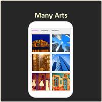 Color by Number - building poster