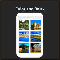 Color by Number - pond - Pixel Art imagem de tela 2
