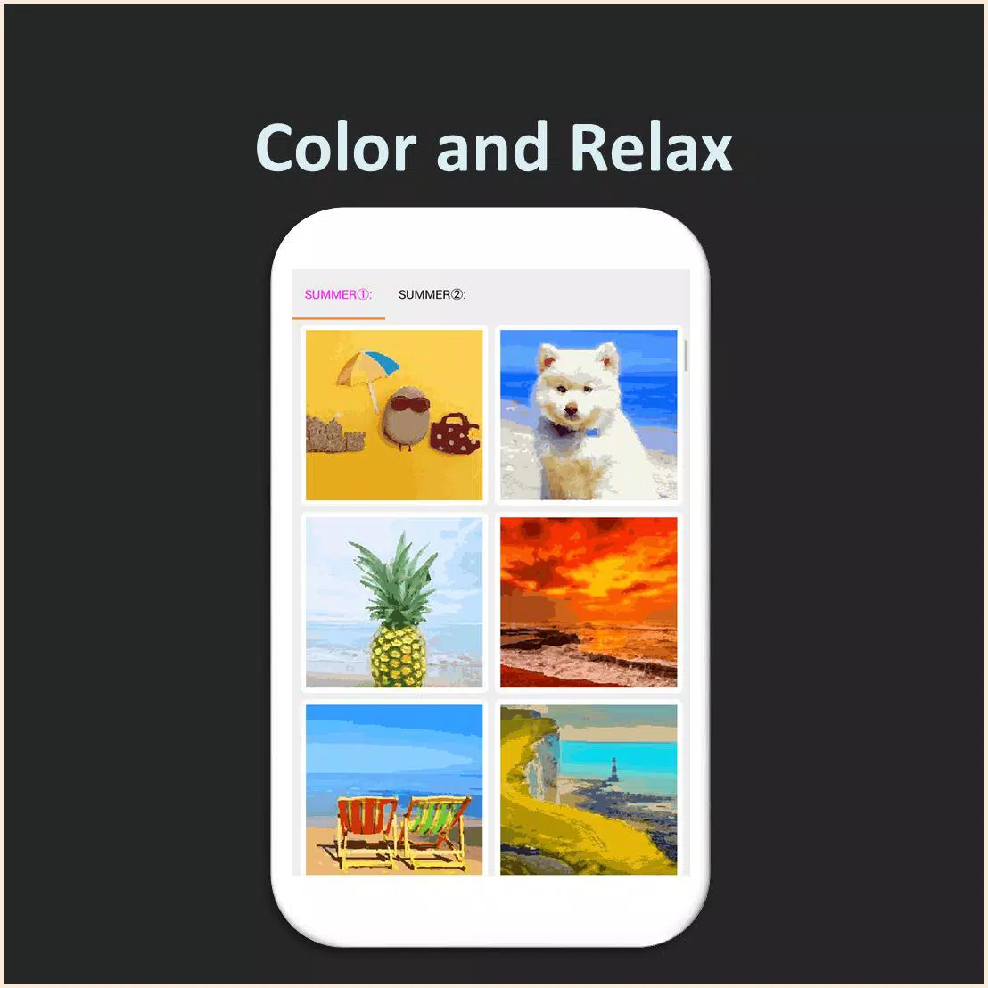 Color by Number - summer APK for Android Download