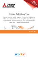 Ecodan Selection Tool poster