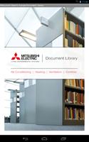 Mitsubishi Electric UK Library poster
