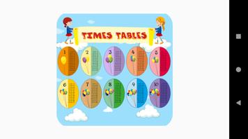 Canciones infantiles - Tablas de multiplicar Ekran Görüntüsü 1
