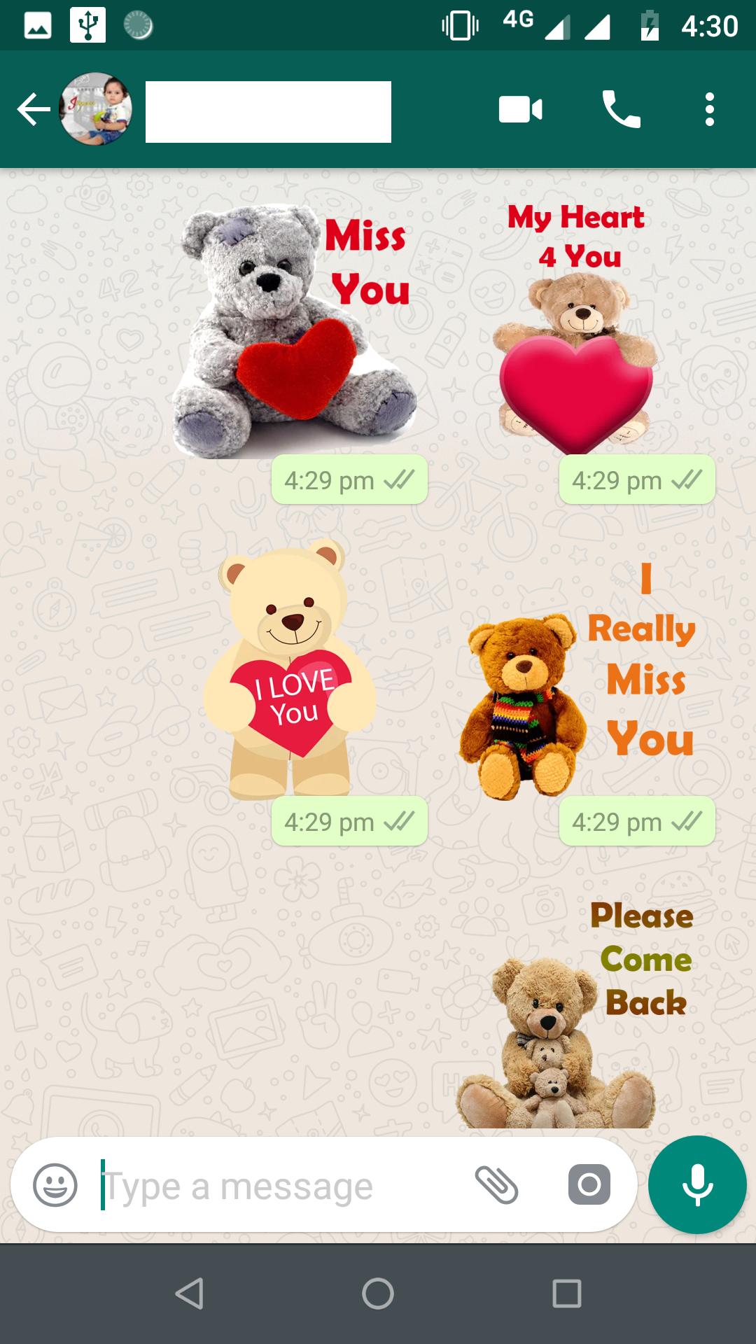 Teddy Bear Stickers For Whatsapp Wastickerapps For Android Apk