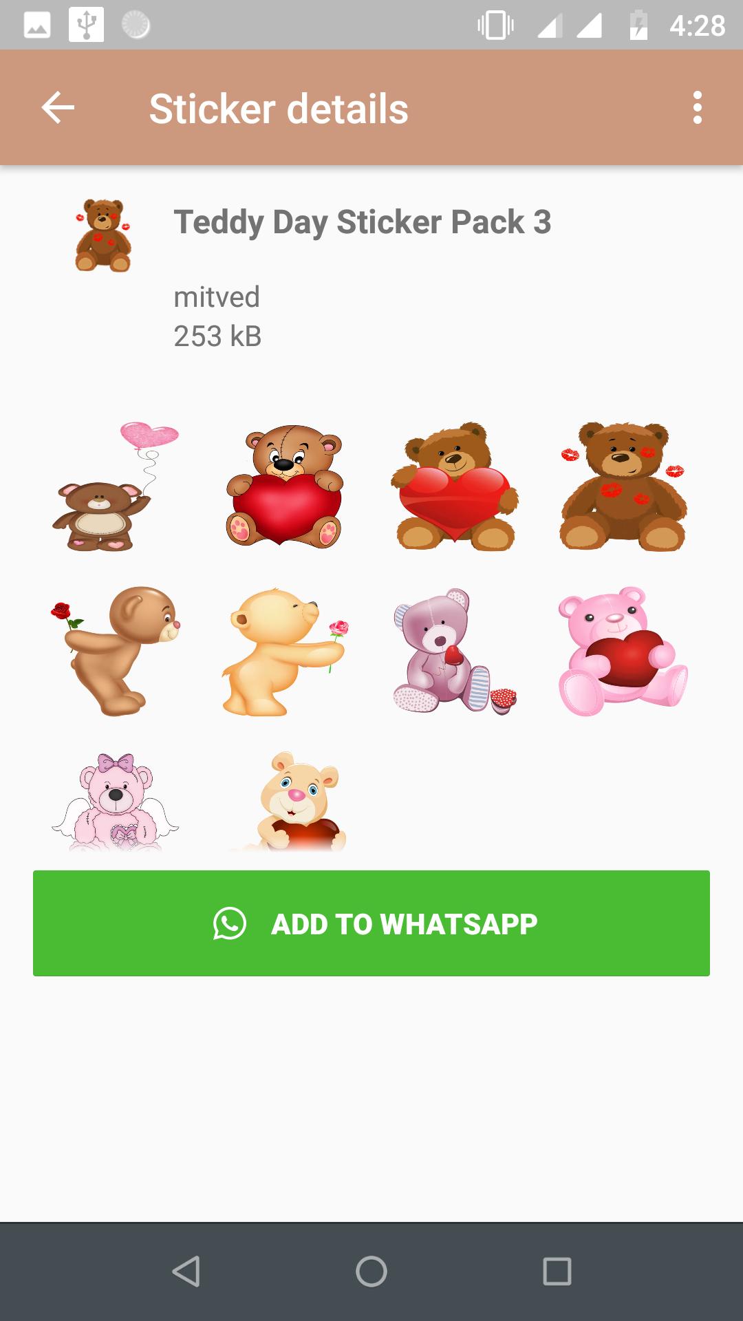 Teddy Bear Stickers For Whatsapp Wastickerapps For Android Apk