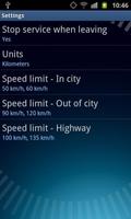 Speed Control App capture d'écran 1
