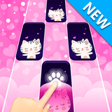 Dream Cat Piano Tiles: Free Tap Music Game 2020 أيقونة