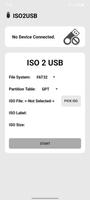 ISO 2 USB الملصق