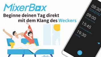 MixerBox Wecker Plakat