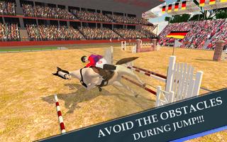Courses hippiques et de saut d'obstacles Master 3D capture d'écran 3