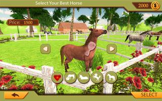 Pferderennen und Springen Master 3D Stunts Screenshot 2