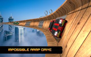 Vertical Mega Ramp Car Driving Stunts Simulator 3D poster