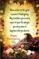 Happy Thanksgiving Day Affiche