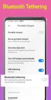 bluetooth Hotspot & tethering capture d'écran 3
