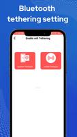 bluetooth Hotspot & tethering capture d'écran 1