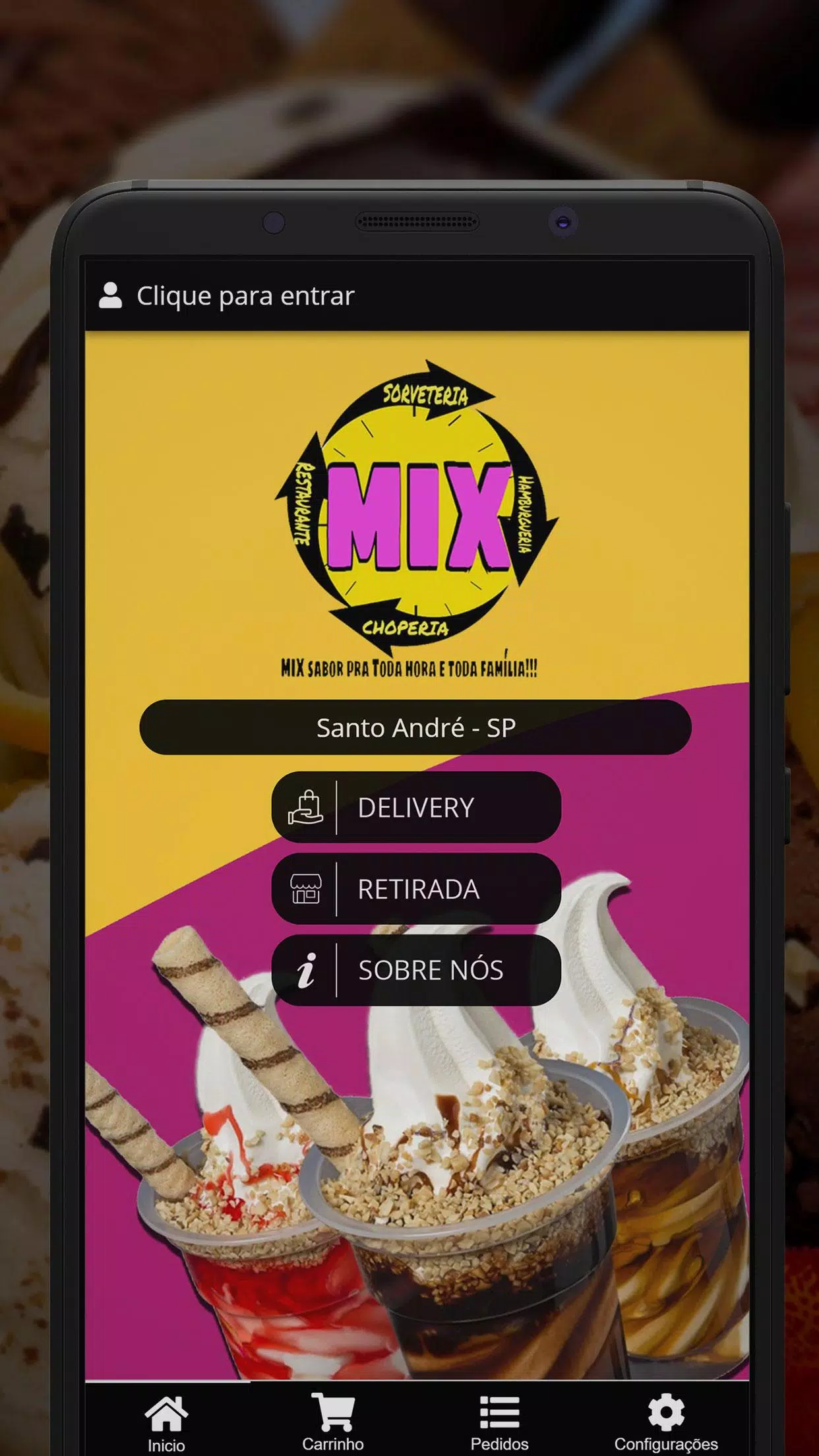 Download do APK de Mix Sorveteria e Hamburgueria para Android