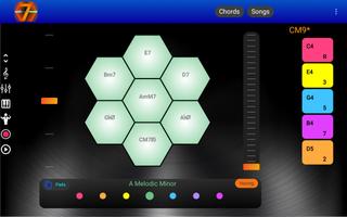7 Pad : Scales and chords Plakat