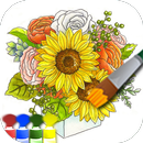 Coloring adult (flower) APK