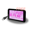 Cute clock battery Free Editio