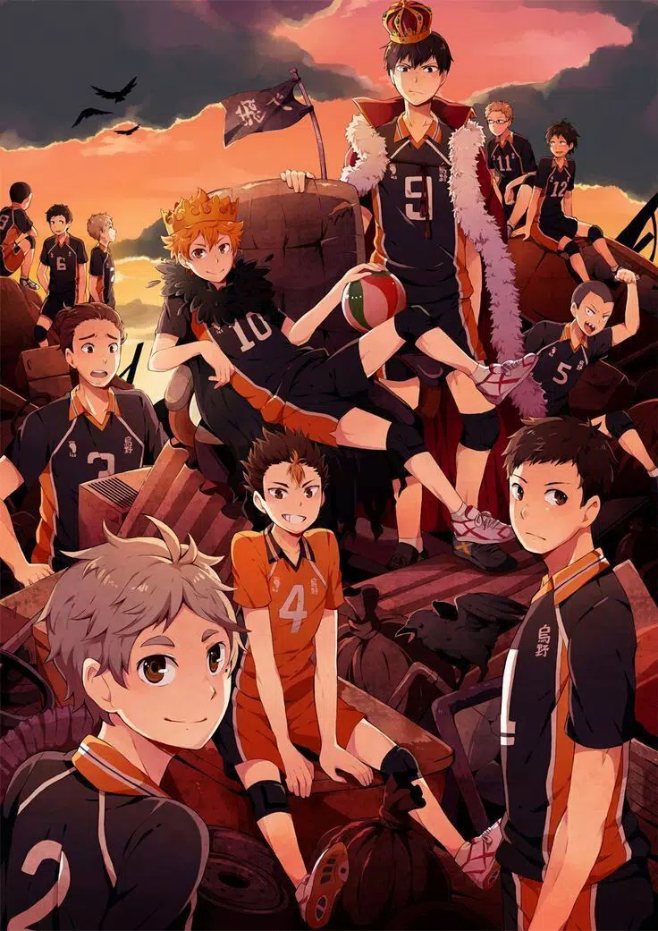 Haikyuu Background Explore more Haikyuu, Haruichi Furudate, Hero, Japanese,  Manga Series wallpaper.