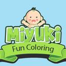 Miyuki Learns Series: Fun Coloring aplikacja