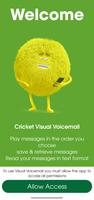 Cricket Visual Voicemail plakat