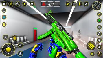 Robot Shooting Game اسکرین شاٹ 1