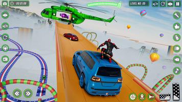 برنامه‌نما Mega Ramp GT Car Stunt Game 3d عکس از صفحه