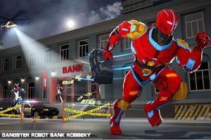 Robot Gangster Crime Simulator: tps shooting games পোস্টার