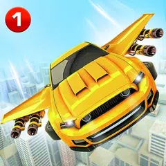 Flying Robot Car Transform - Robot Shooting Games APK download