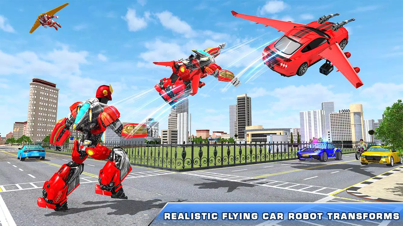 Download do APK de Jogo de Carro Voador e Robô para Android