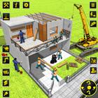 現代家居設計和房屋建築遊戲3D 圖標