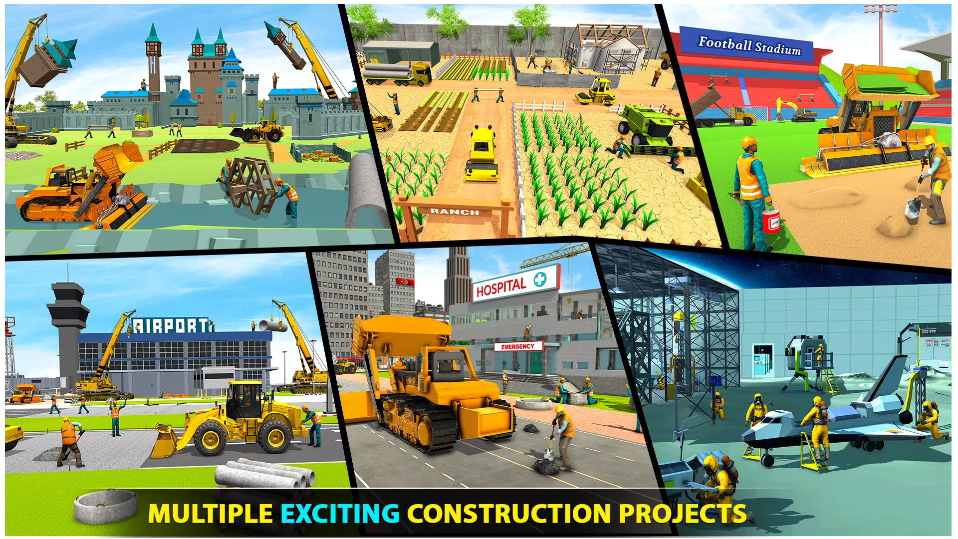 现代家居设计和房屋建筑游戏3D