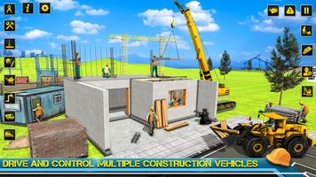 العاب تصميم المنزل الحديث 3D الملصق